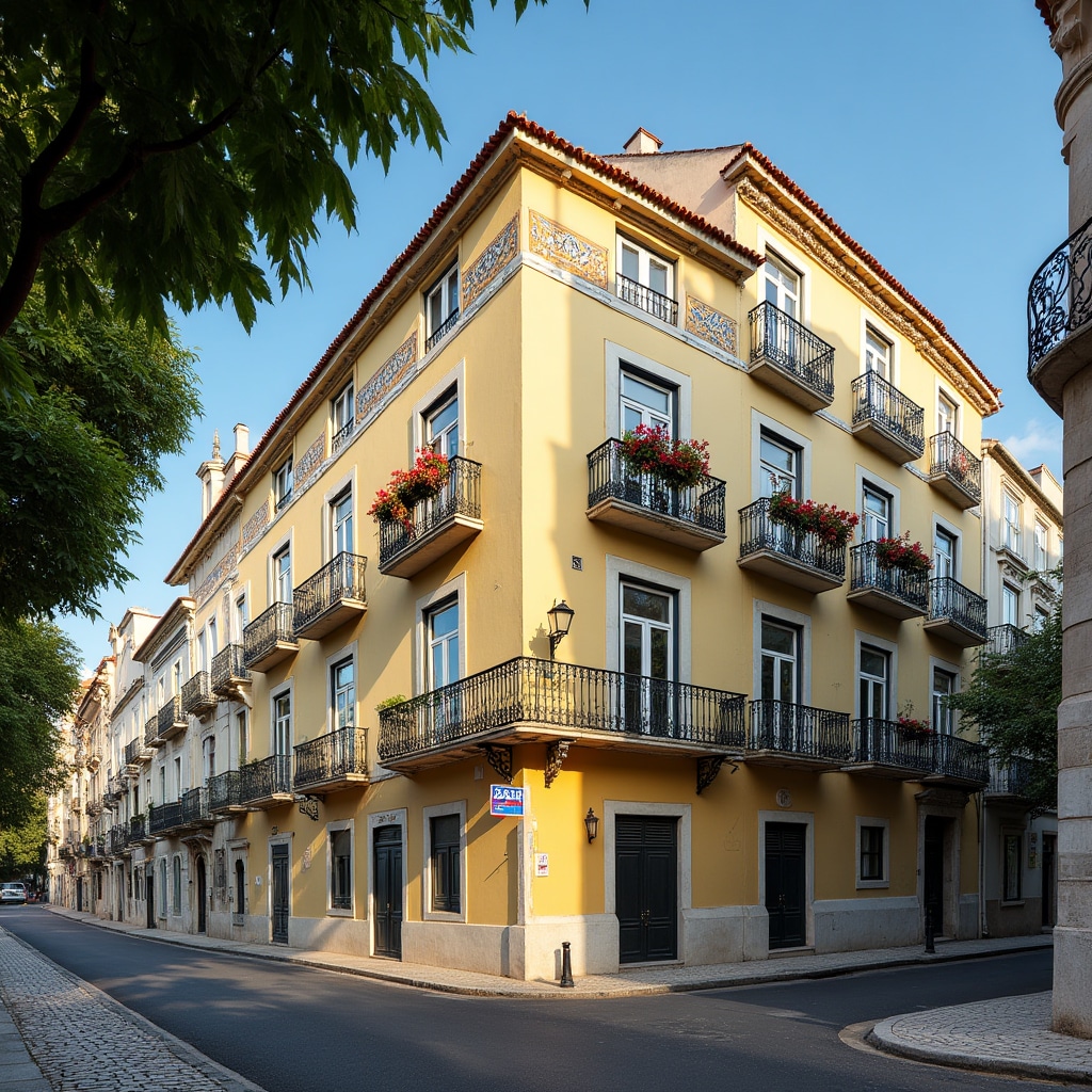 Elegant residential property exterior in Lisbon ready for sale